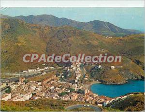 Postcard Modern Casta Brava Portbou Vista General