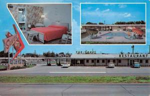 Tulsa Oklahoma Sands Motor Hotel Multiview Vintage Postcard K58553