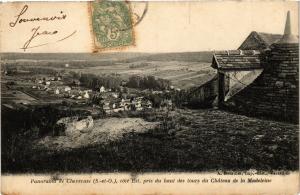 CPA Panorama de CHEVREUSE - Cote Est pris du haut des (353017)