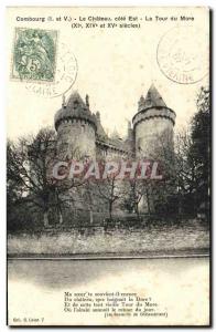 Old Postcard Combourg The East Coast Chateau La Tour du More
