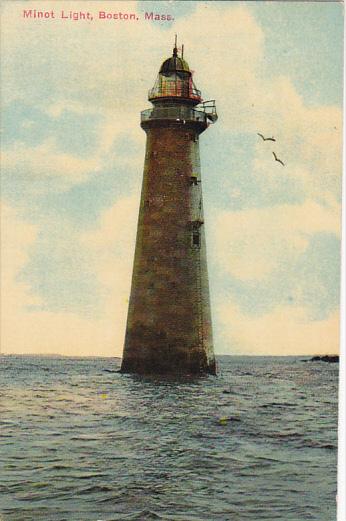 Minot Lighthouse Boston Harbor Massachusetts