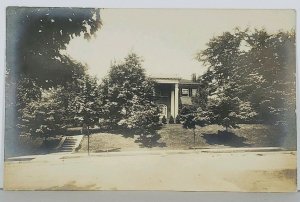 RPPC House Home Of Marjorie Ramsey c1910 Real Photo Postcard K12