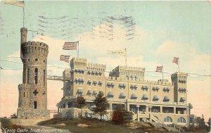 South Freeport Maine 1911 Postcard Casco Castle