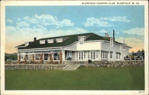 Bluefield West Virginia WV House Country Club c1920s Postcard