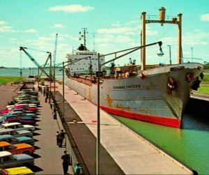 Johs Fritzen & Sohn Freighter SUSANNE FRITZEN 1959-72 Seaway Locks MASSENA NY