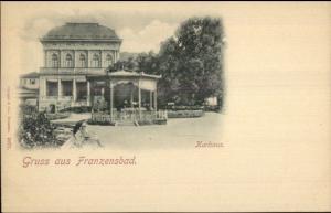 Gruss Aus Franzensbad Germany Kurhaus c1905 Postcard