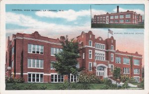 LACROSSE, WI , 10s-20s; 2-Views, Central High School & Manual Training School