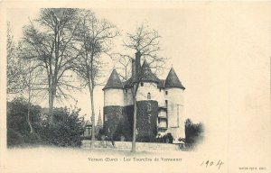 Postcard France Vernon tourelles