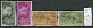 265781 Spanish Sahara 1957 year MNH stamps set hyena