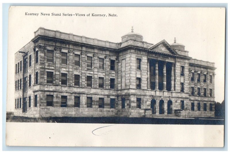 c1905 Kearney News Stand Series Views Of Kearney Nebraska NE Antique Postcard