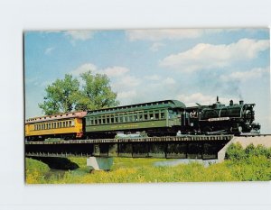 Postcard Locomotive #29, National Railroad Museum, Green Bay, Wisconsin