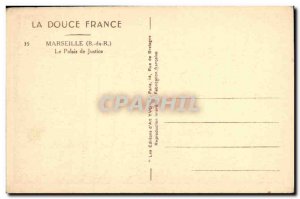 Old Postcard Marseille Courthouse