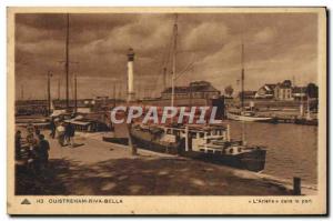 Old Postcard Ouistreham Riva Bella Lighthouse Charter