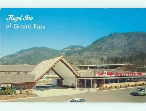 Unused Pre-1980 OLD CARS & ROYAL INN RESTAURANT & MOTEL Grants Pass OR s2789