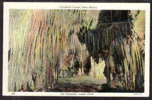 Ice Chamber Lower Cave Carlsbad Caverns NM Postcard 5949