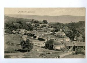 144564 JAMAICA Mandeville Vintage postcard