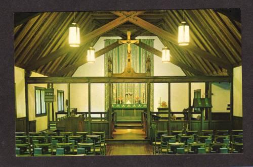 MA Chapel Adelynrood SOUTH BYFIELD MASS PC Postcard Massachusetts