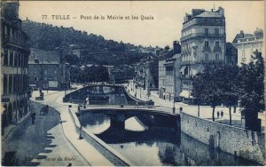 CPA Tulle Pont de la Mairie et les Quais FRANCE (1051453)