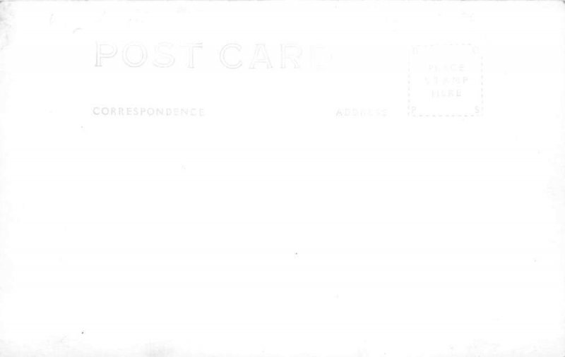 Los Angeles California Earthquake Disaster Garage  Real Photo Postcard AA103628