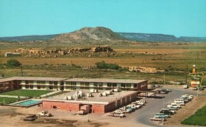 Vintage Postcard Holiday Inn Swimming Pool Restaurant Rooms Gallup New Mexico NM