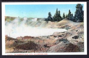 The Mammoth Paint Pots,Yellowstone National Park