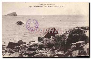 Old Postcard Cap Frehel Les Rochers Amas Cape Emerald Coast