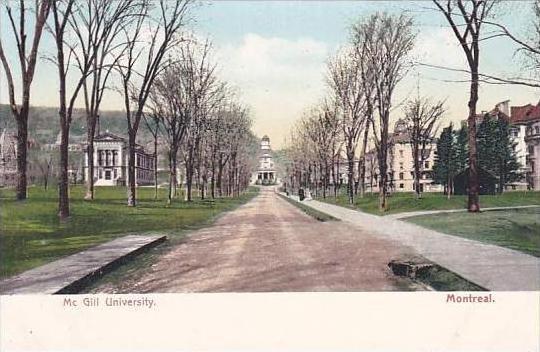 Canada Quebec Montreal McGill University