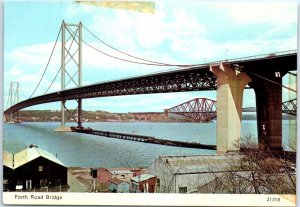 Postcard - Forth Road Bridge - South Queensferry, Scotland
