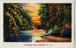 Greetings from Basom NY