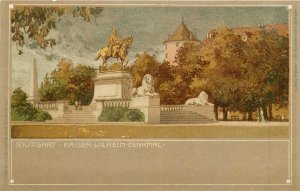 Postcard Germany Stuttgart Germany Kaiser Wilhelm Arts Crafts 23-5552