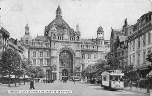 Lot235 central railway station avenue de keyzer tram anvers antwerpen belgium