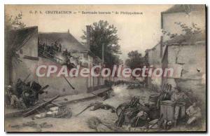 Postcard From Old Chateaudun Barricade Tournee Phillippoteaux