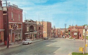 Canada RIVIERE DU LOUP Quebec Street View Store fronts, Postcard.