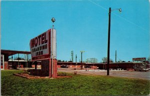 Branding Iron Motel Troy Alabama Postcard PC461