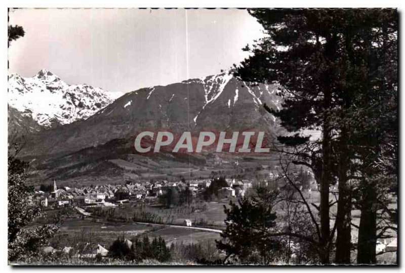 Old Postcard The Napoleon Road Alpes St Bonnet en Champsaur Mountains small C...