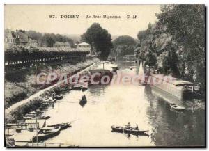 Old Postcard Poissy Le Bras Migneaux