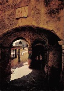 BF28834 eze village vieille rue  france  front/back image