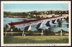 Hartland Bridge,Hartland,New Brunswick,Canada