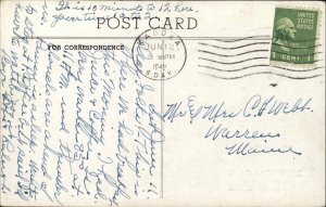 Vintage Postcard SIOUX FALLS SOUTH DAKOTA SD Rushmore Caf� Interior