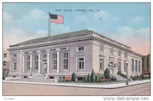 Post Office, KOKOMO, Indiana, PU-1946