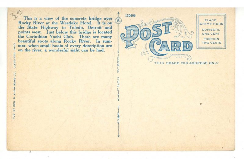 OH - Cleveland. Rocky River Bridge