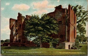 Tuck 2523 Landmarks of Virginia, Ruins of Ambler House Vintage Postcard T41