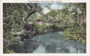 Florida Miami Natural Bridge Arch Creek