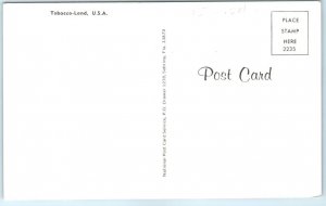 Postcard - Tobacco-Land, U.S.A.