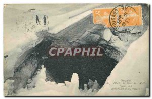 Old Postcard Dauphine Glacier Mont de Lans