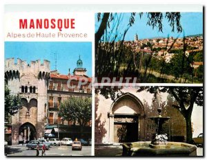 Postcard Modern Manosque Alpes de Haute Provence