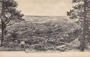 J80/ Boulder Colorado Postcard c1910 Birdseye View from Mountains 282