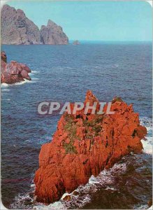 Modern Postcard On The Bay Elbo rocky islet to the bloody hues Basically the ...