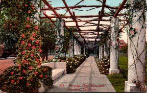 California Pasadena Hotel Maryland The Pergola