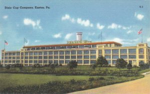 Postcard Dixie Cup Company Easton PA